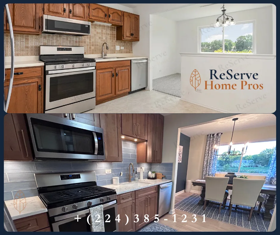 Julie's kitchen renovation with modern cabinets